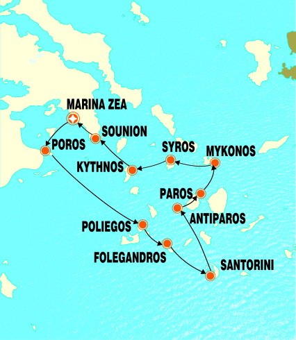 Cyclades Cruise 