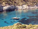 Crique dans la réserve marine de Pelagos