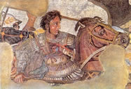 The Alexander mosaic discovered at Pompeii