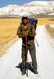 Peter retracing Alexander the Great's route in Turkey 1994