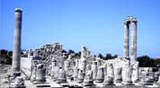 The temple of Didyma in Turkey