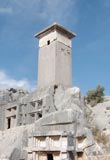 Pillar tomb at Xanthus, Lycian Turkey