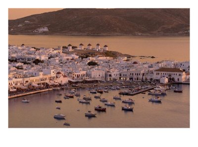 Ariel View of Mykonos