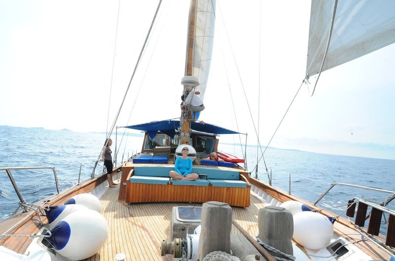 Sailing on the Irina