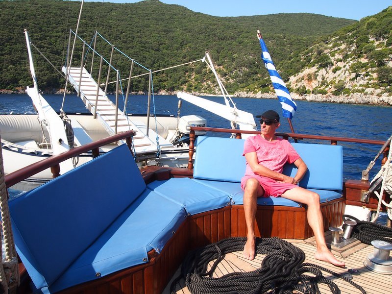 Greek wooden charter yachts