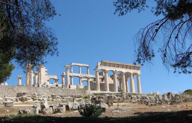 Goddess Aphaea Temple