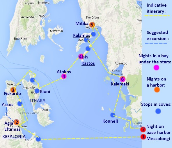 Map Ionian