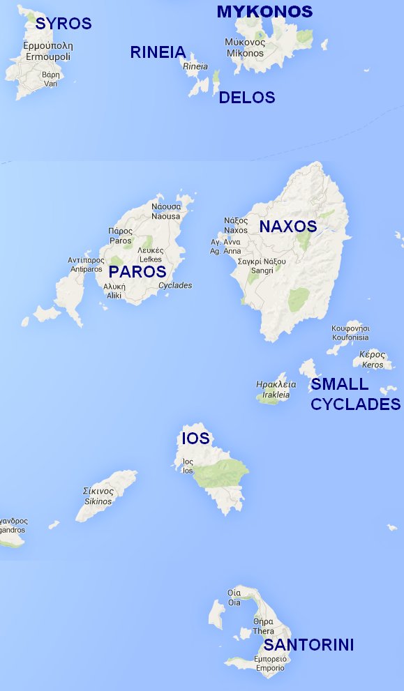 Santorini-Mykonos