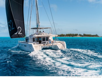 Sailing catamaran Nicolas - The aft deck