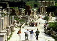 Ephesus, Turkey: ancient street