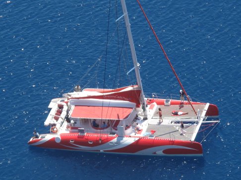 Santorini Catamaran Sailing