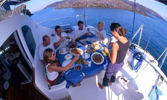 sailing, santorini, charter, cruise